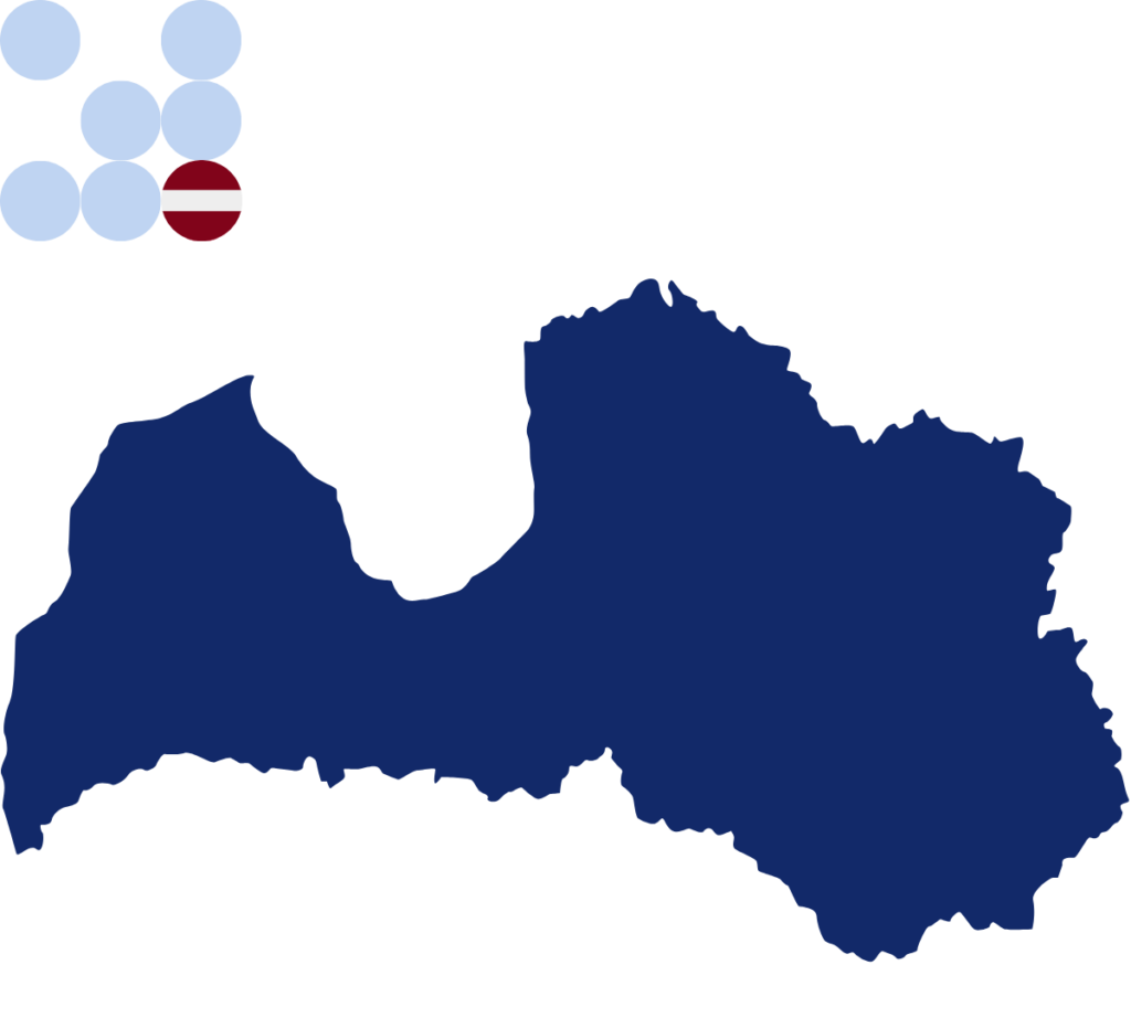 Krovinių pervežimas Baltijos šalyse Latvija